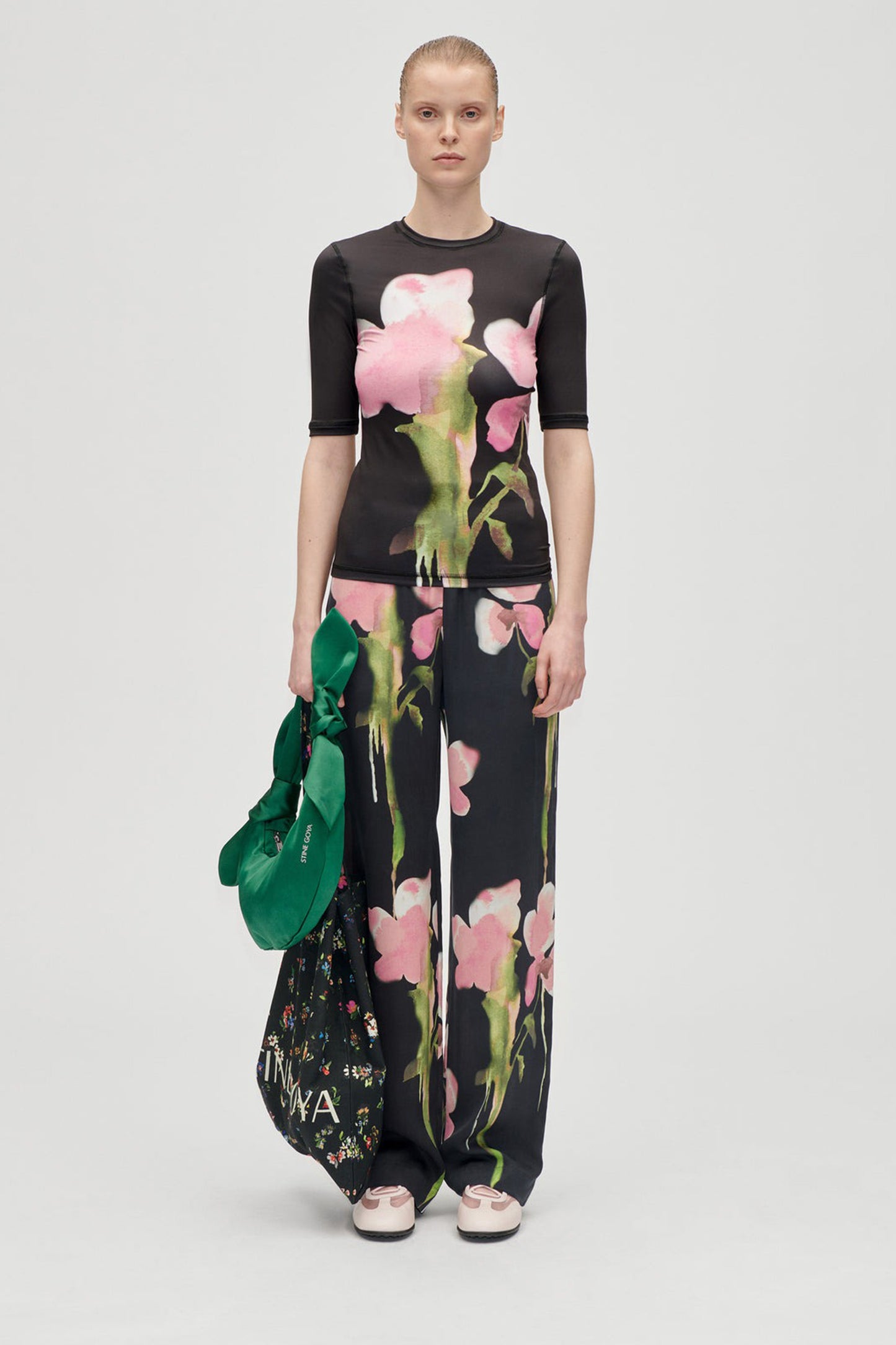 Elasticated Long Pants
