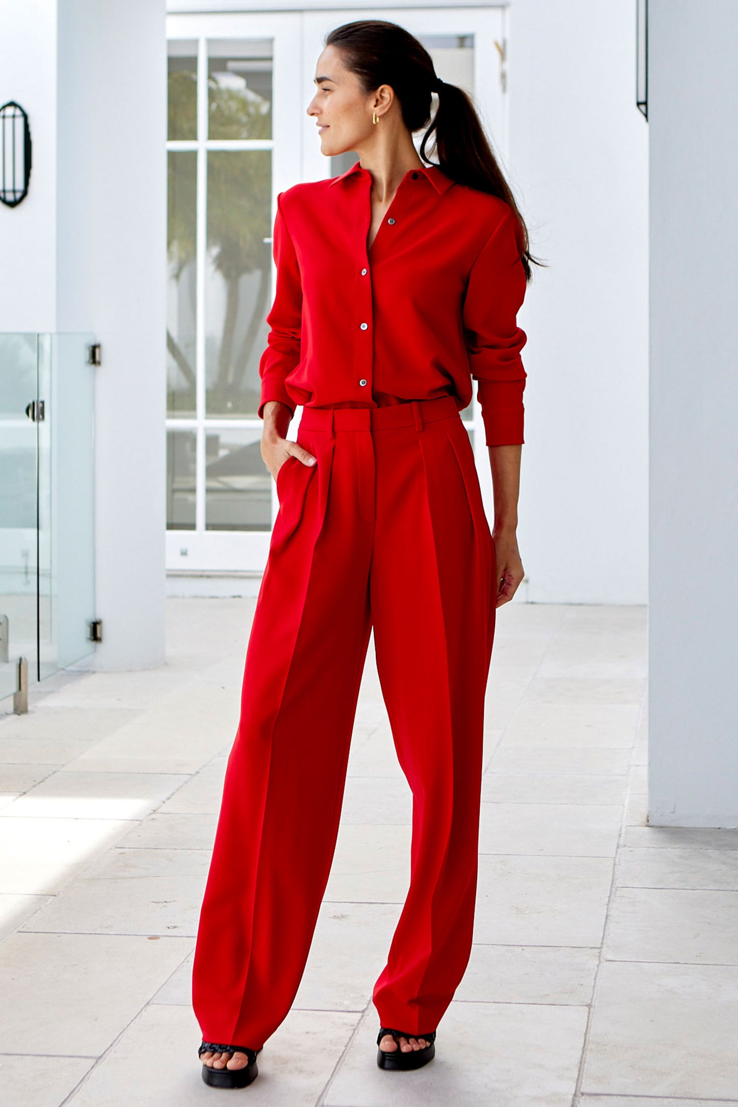 Double Pleat Pant - FINAL SALE