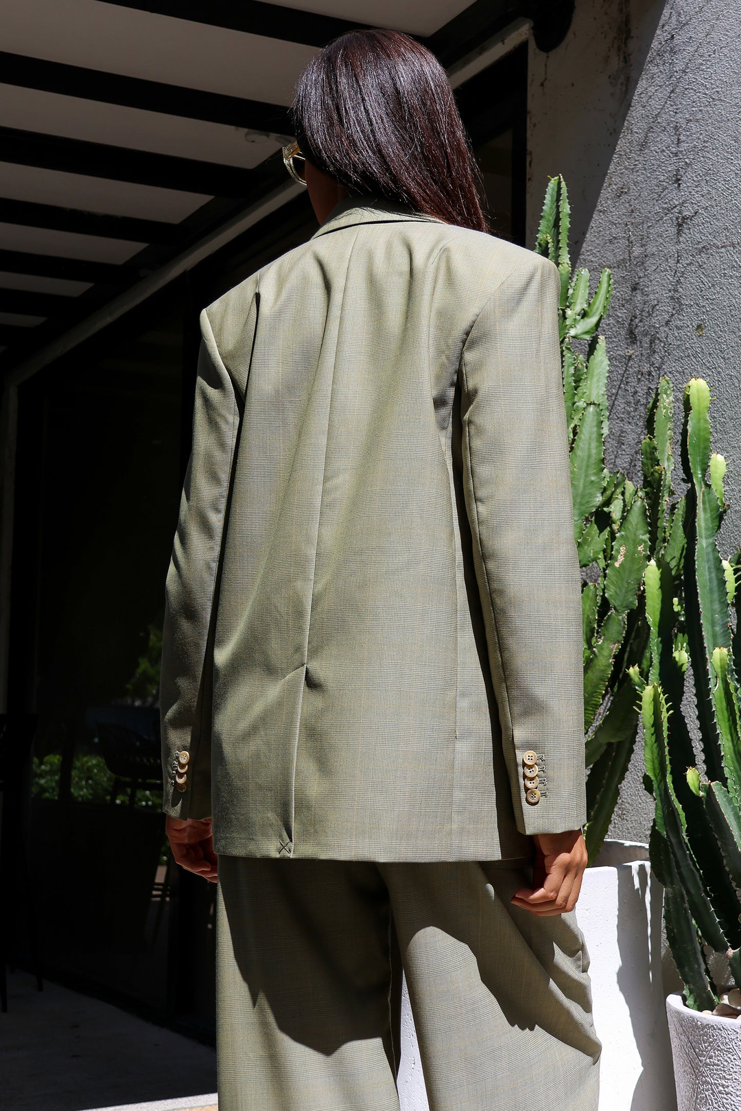 Amelia Glenplaid Blazer