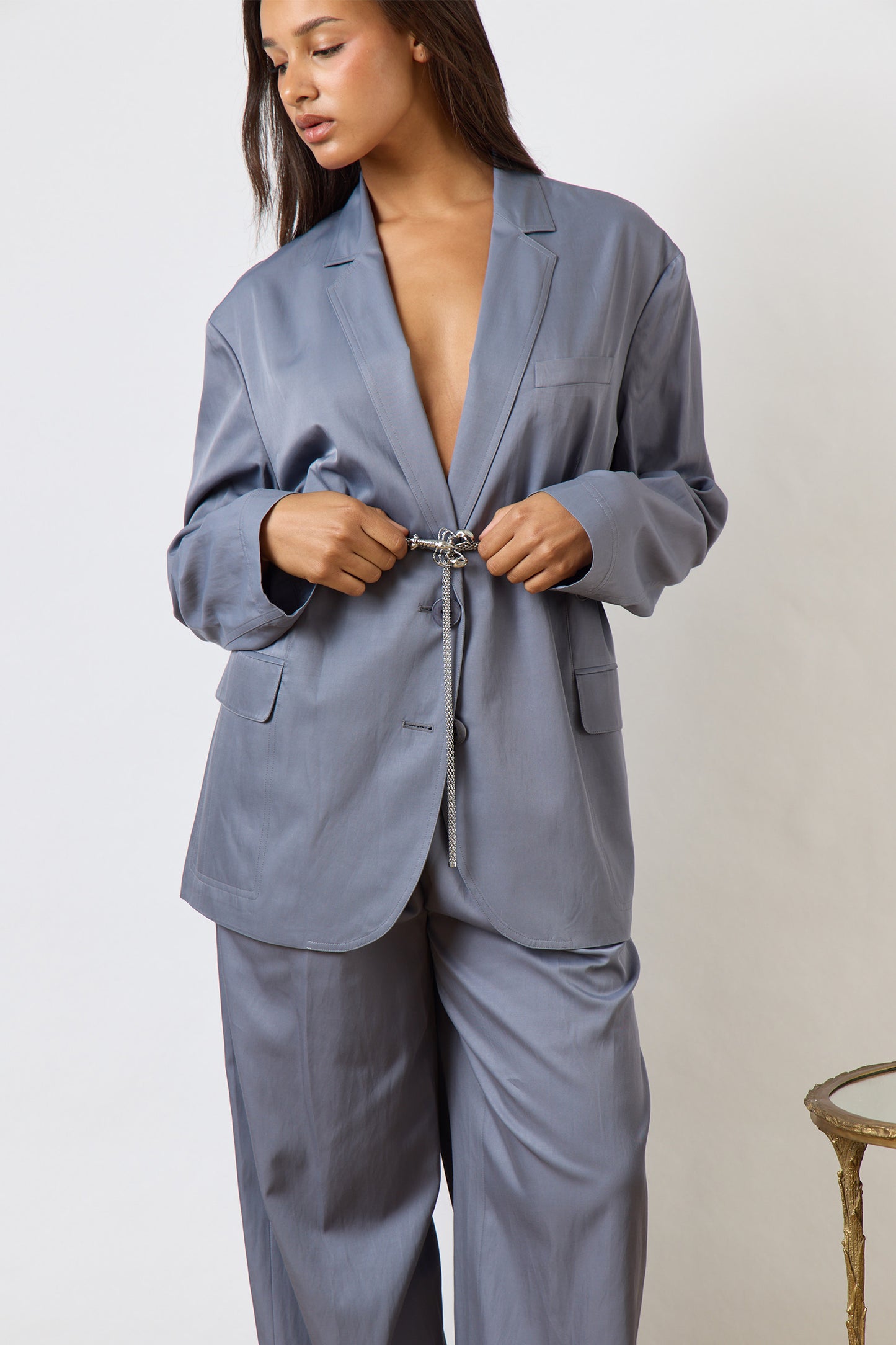 Drapey Suiting Liam Blazer