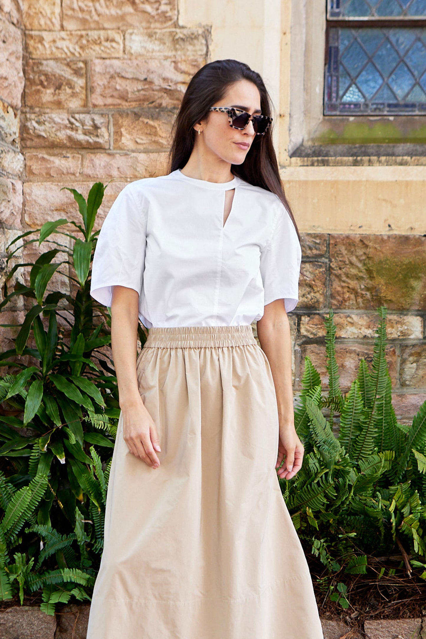 Sculpted Sleeve Top