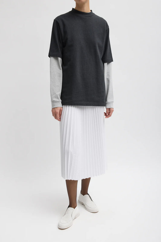 Nylon Pleating Sunray Skirt