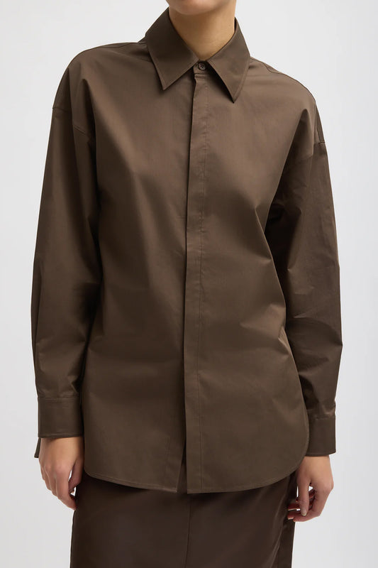 Eco Poplin Tailored Shirt