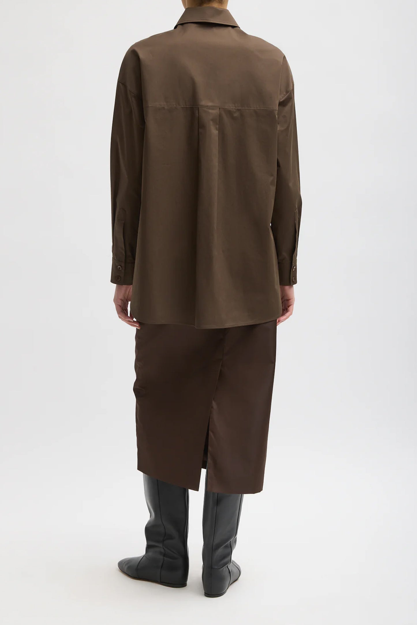 Eco Poplin Tailored Shirt