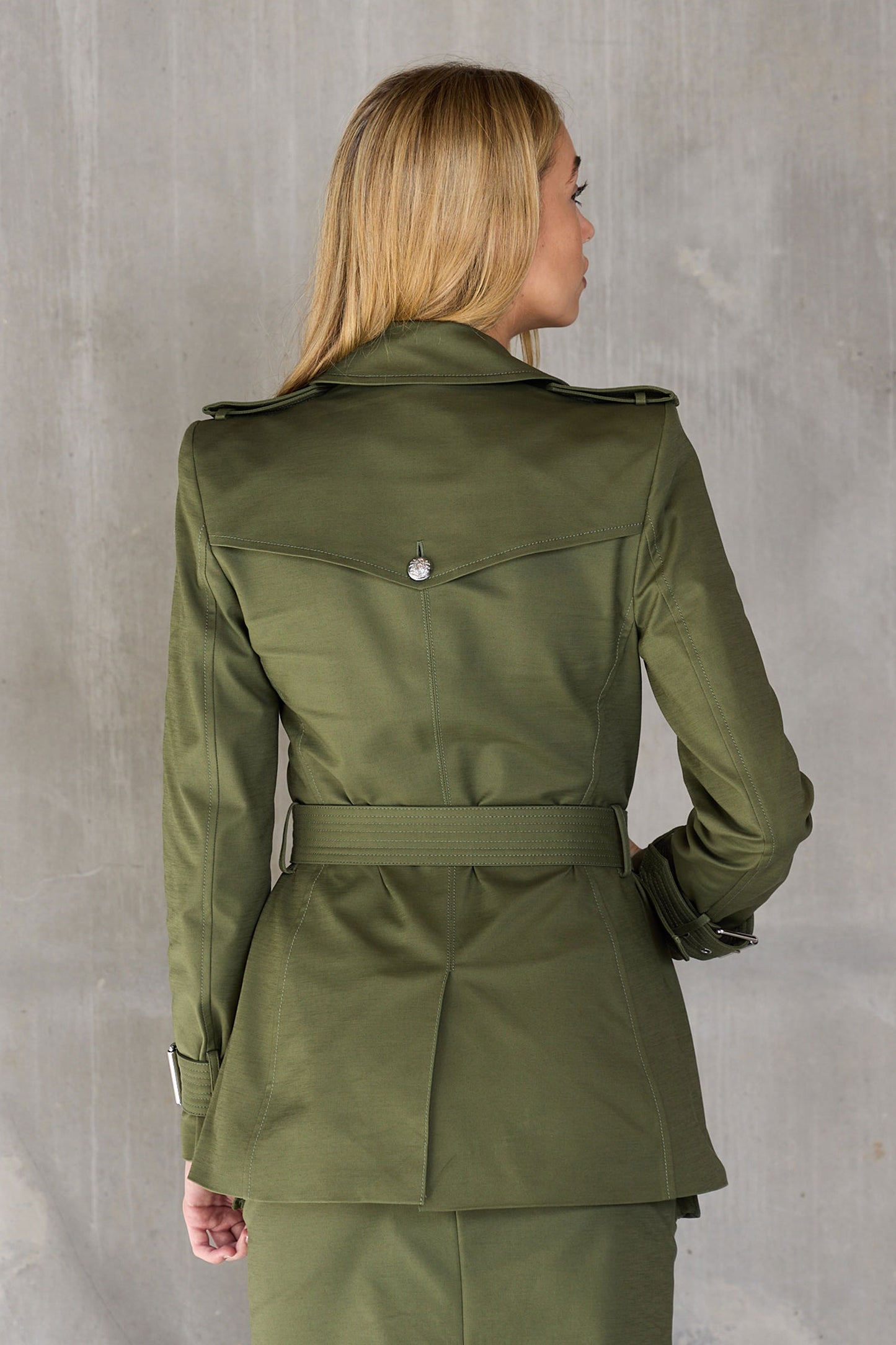 Angelique Dickey Trench Coat