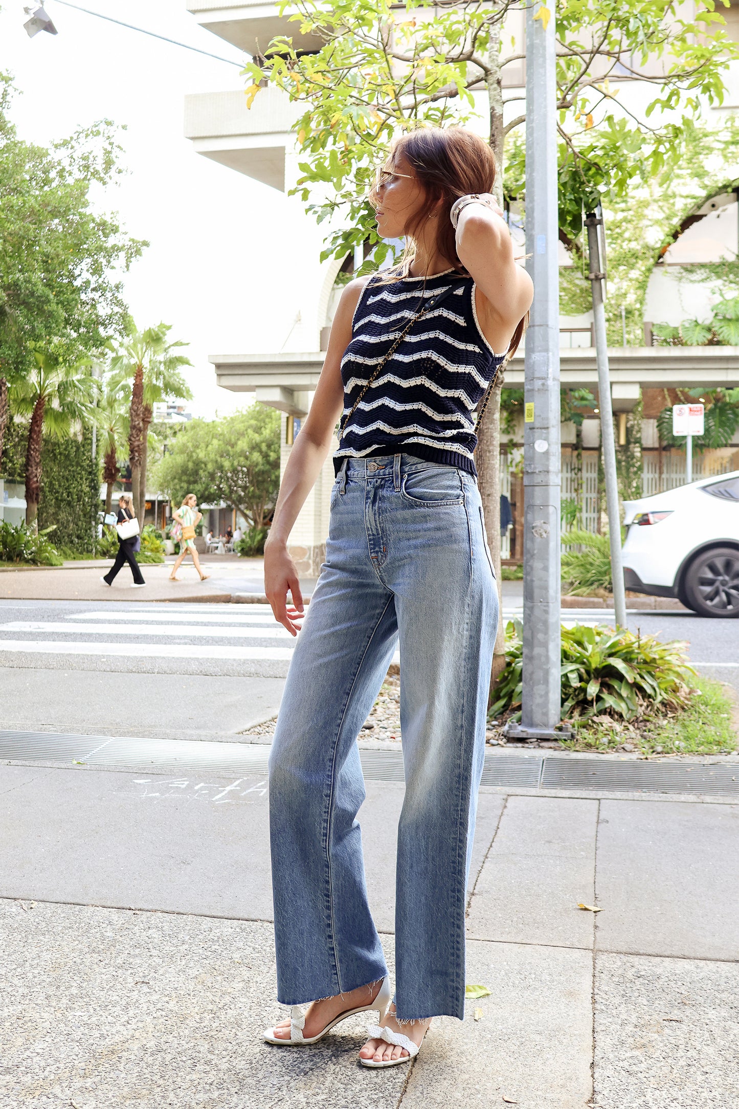 Cropped Jerrel Knit Tank