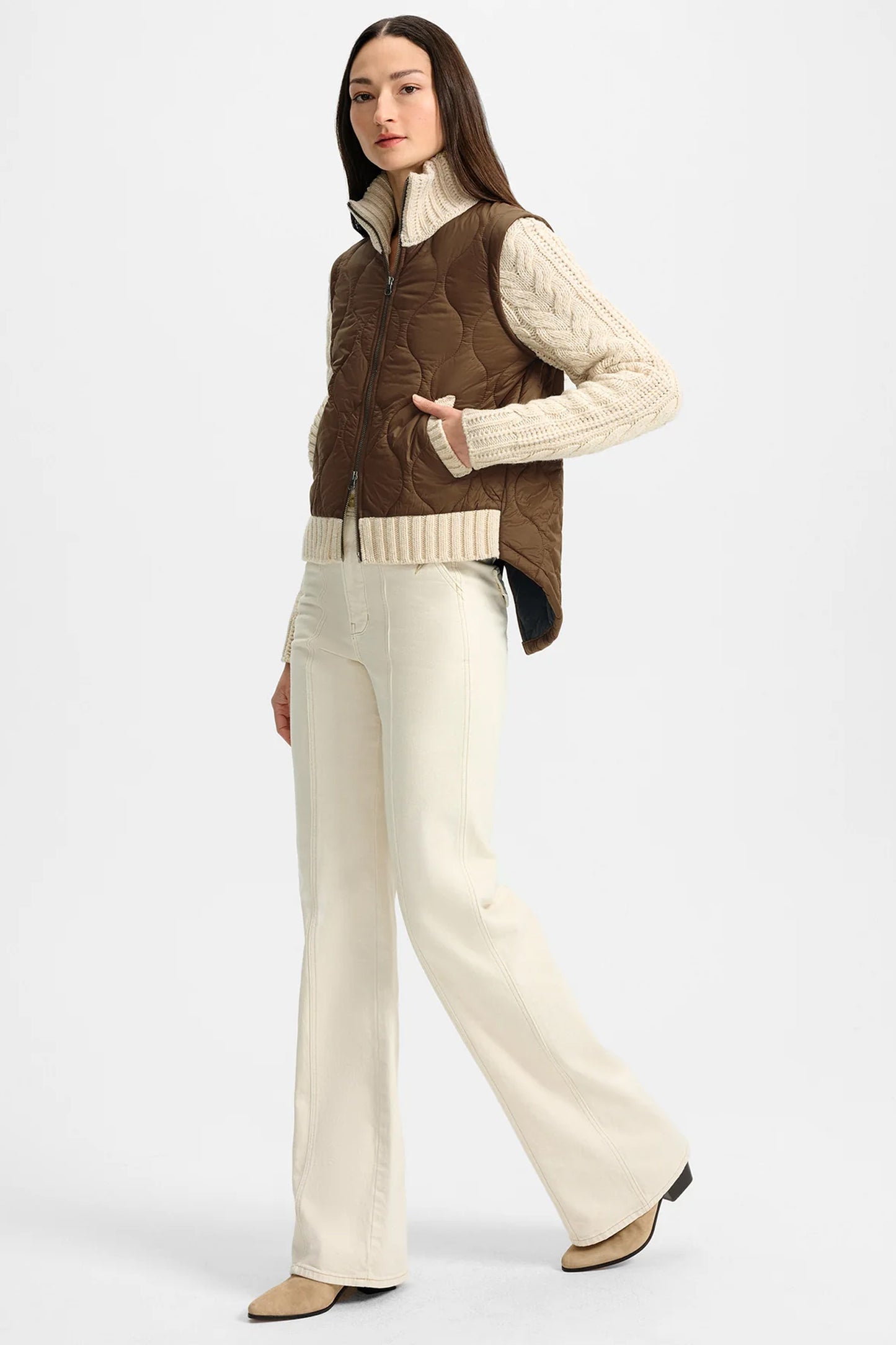 Patra Mixed Media Jacket