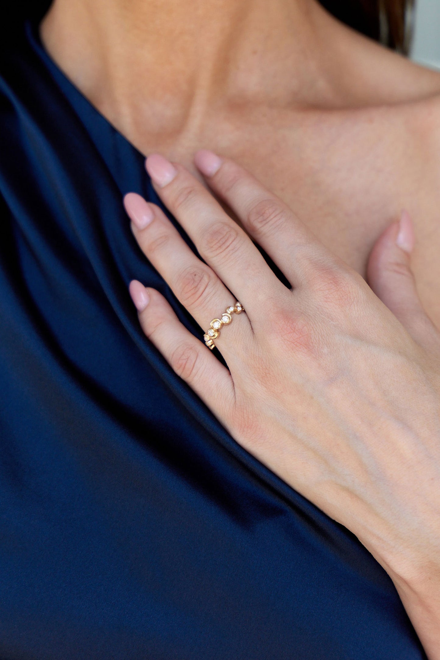 Escargot Diamond Ring