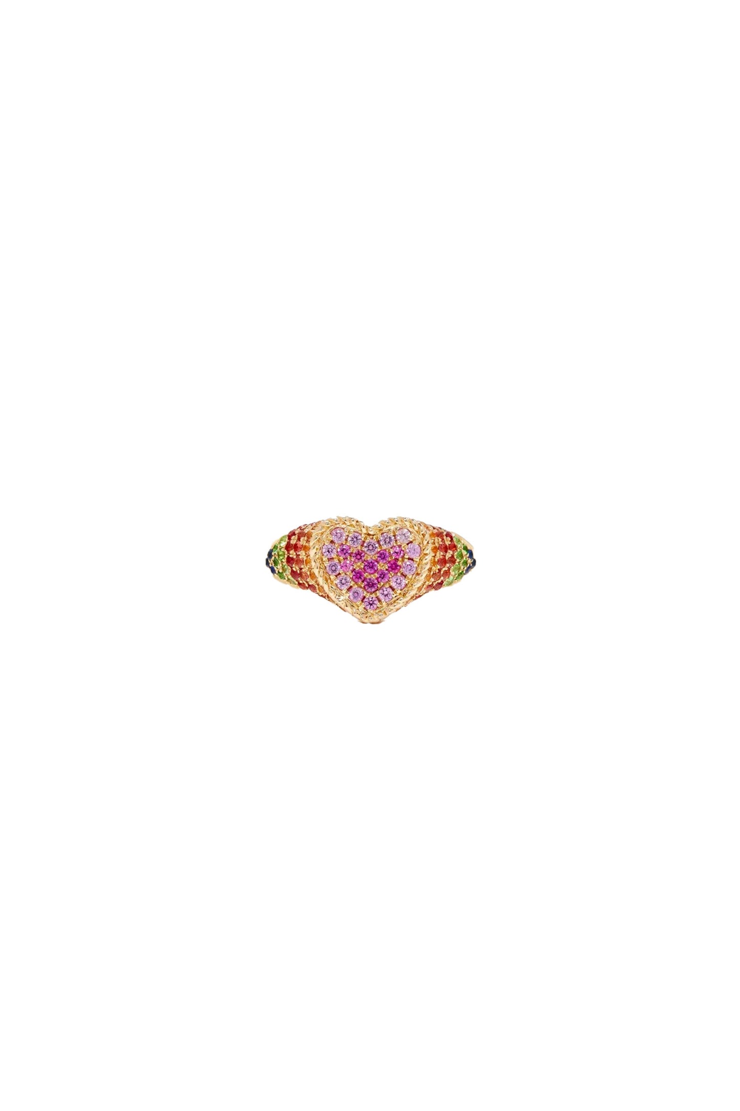 Mini Heart Signet Ring