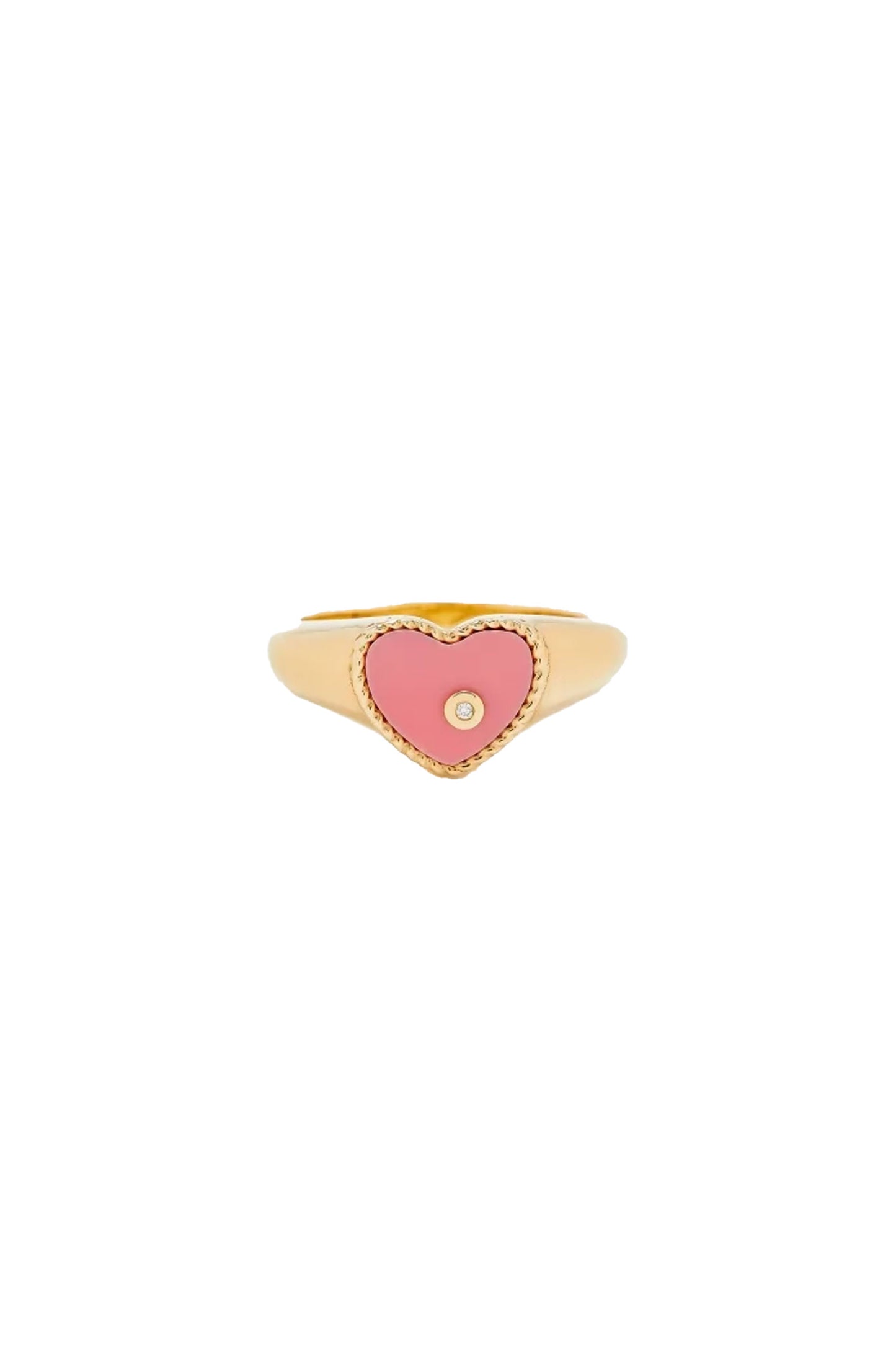 Mini Heart Signet Ring