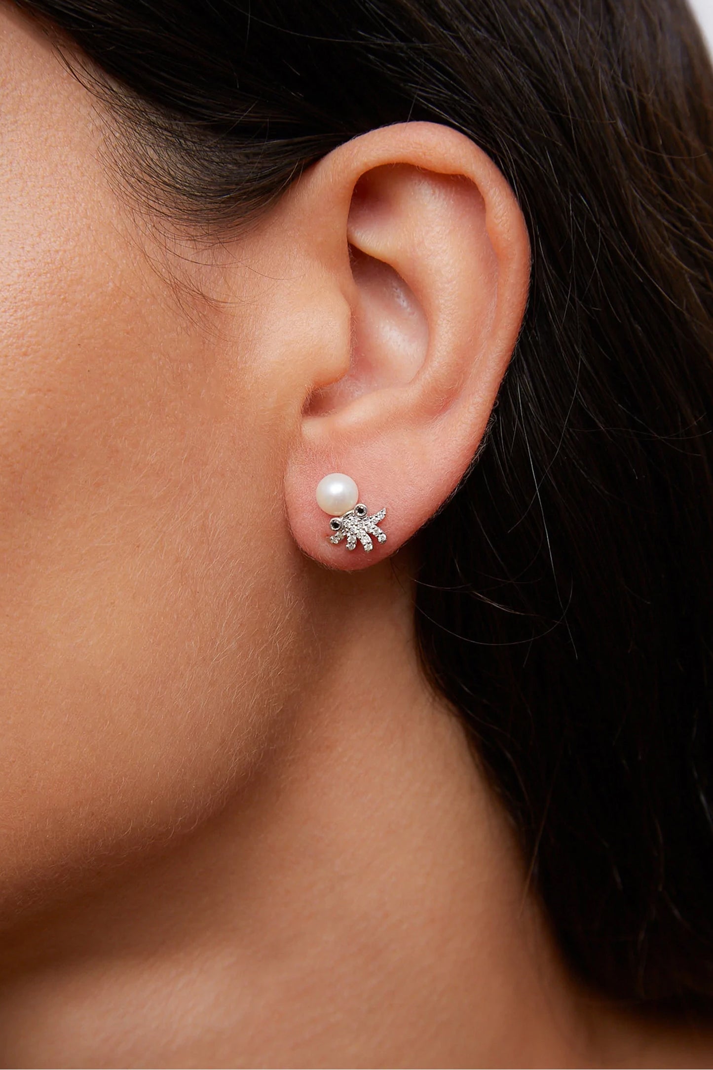 Mini Octopus Earring