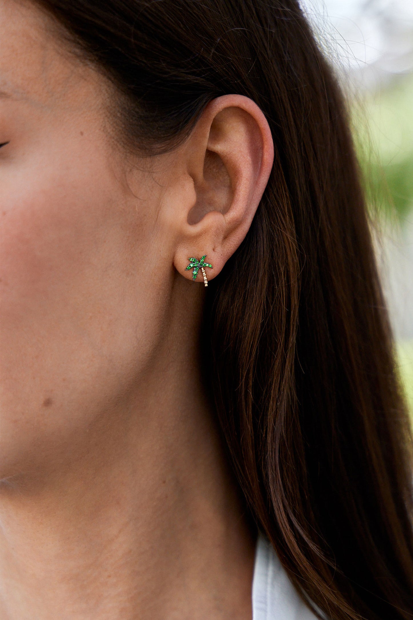 Palm Tree Earrings