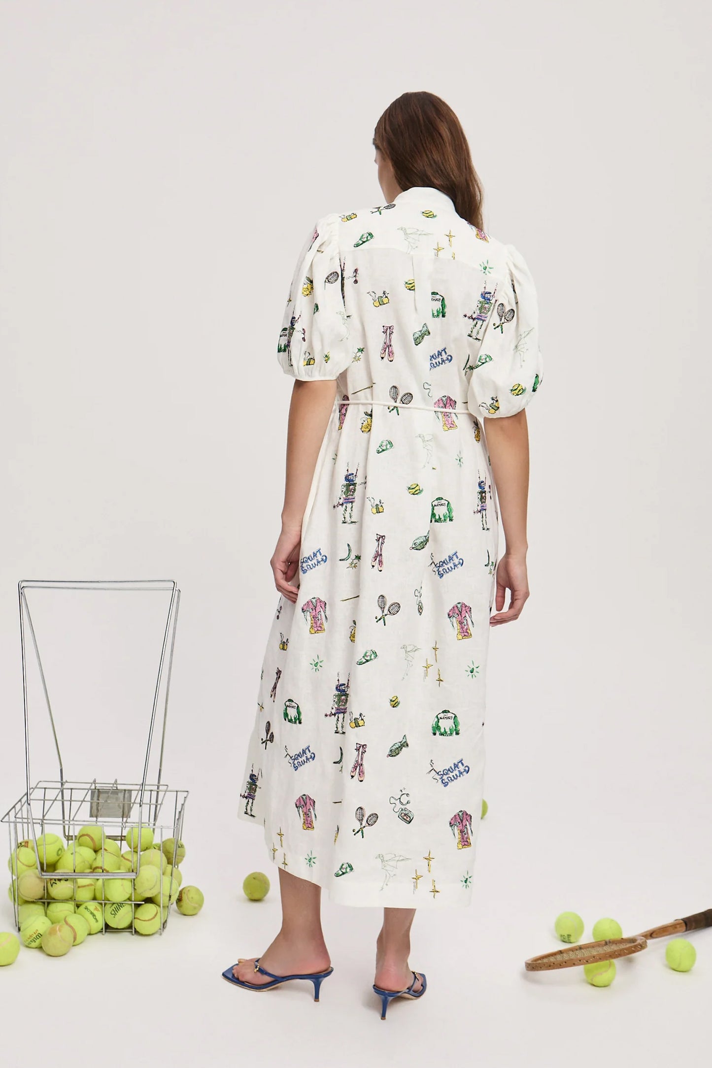 Play Embroidered Shirtdress