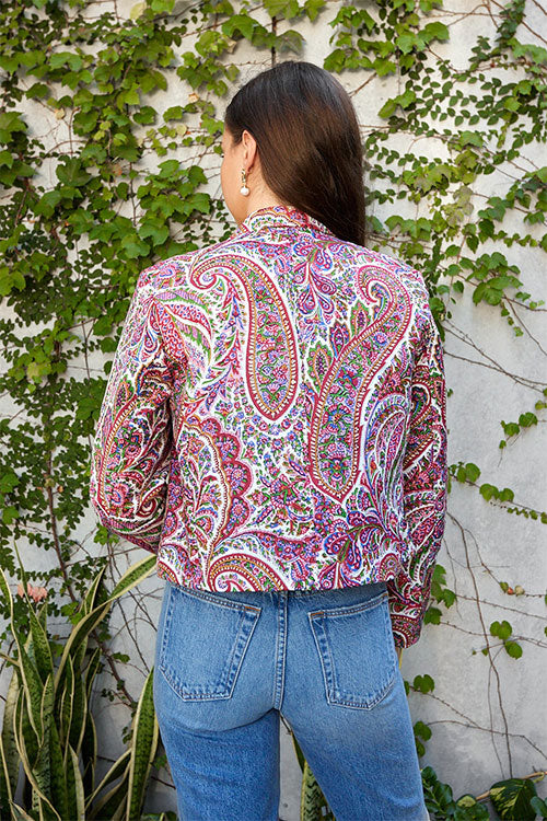 Demi Paisley Blazer - FINAL SALE