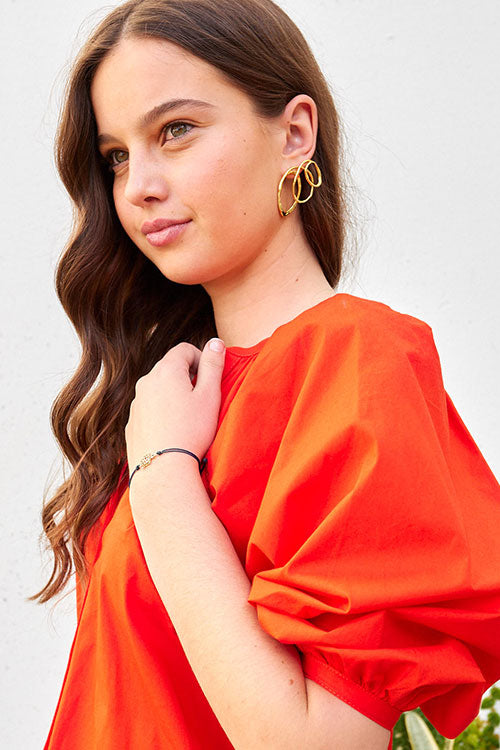 Twisted Hoop Ear Climber