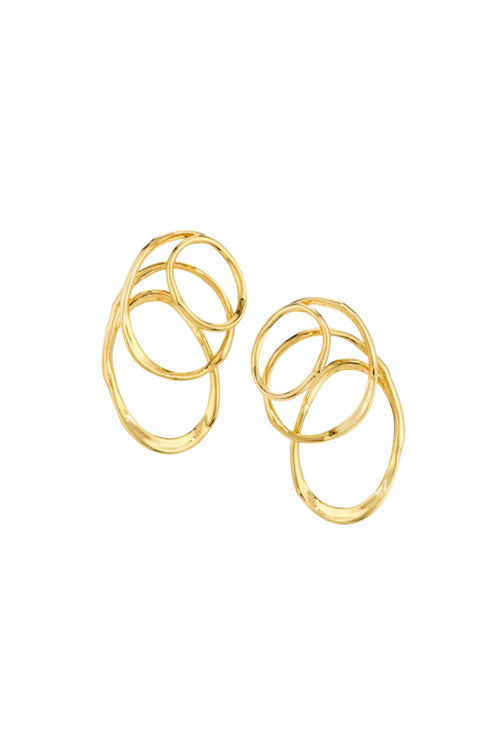 Twisted Hoop Ear Climber