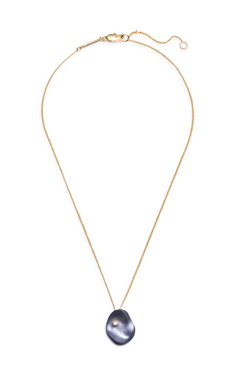Organic Disc Necklace