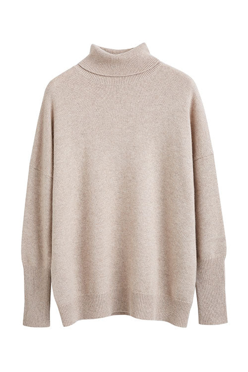 Relaxed Polo Sweater