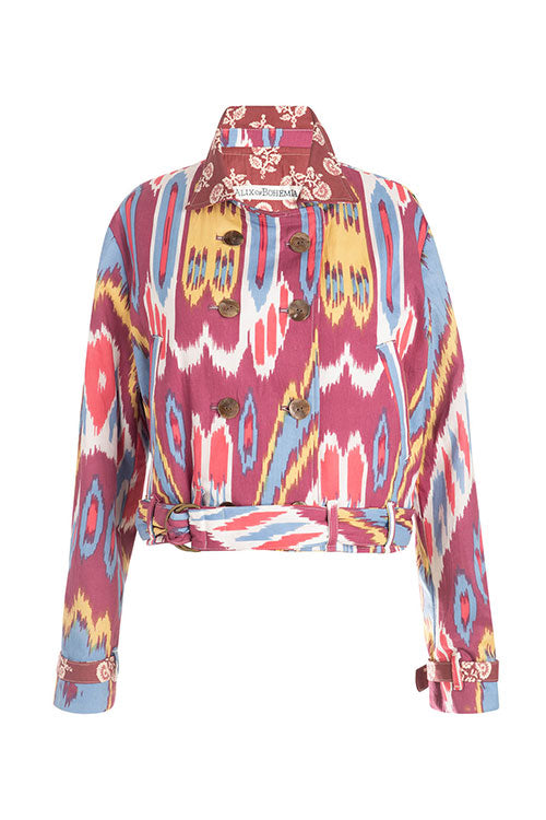 Domino Ikat Jacket - FINAL SALE