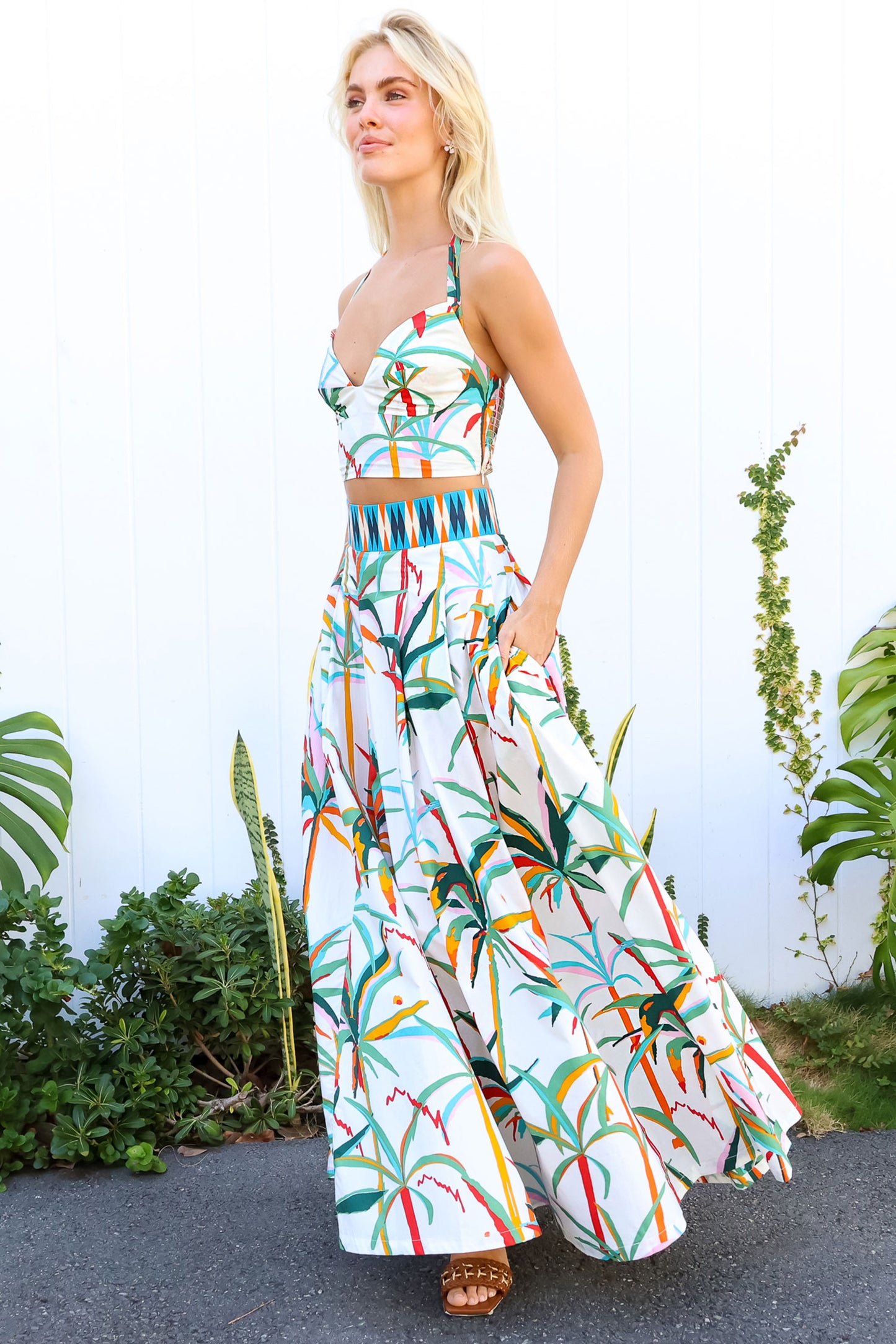Isabella Tropical Top - FINAL SALE