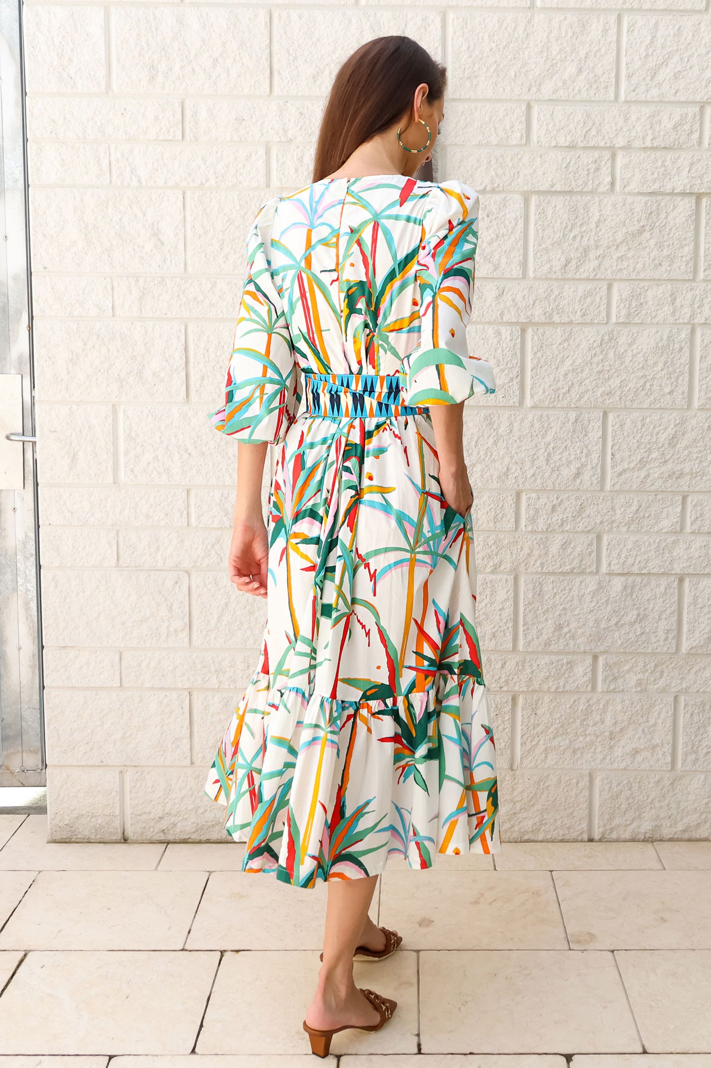 Loretta Tropical Dress - FINAL SALE