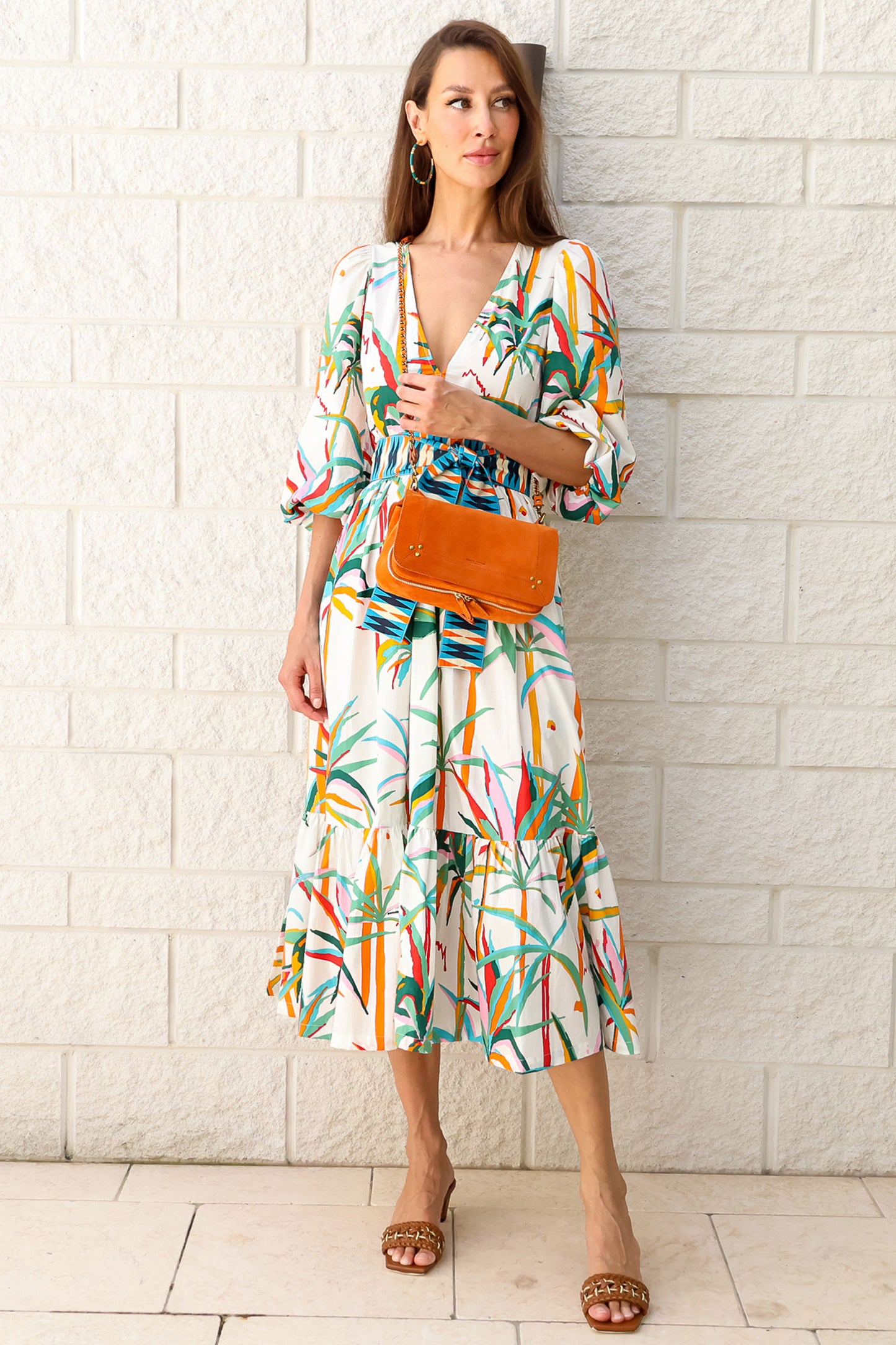 Loretta Tropical Dress - FINAL SALE
