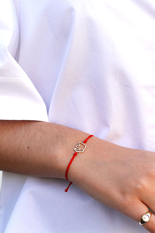 Elephant Cord Bracelet