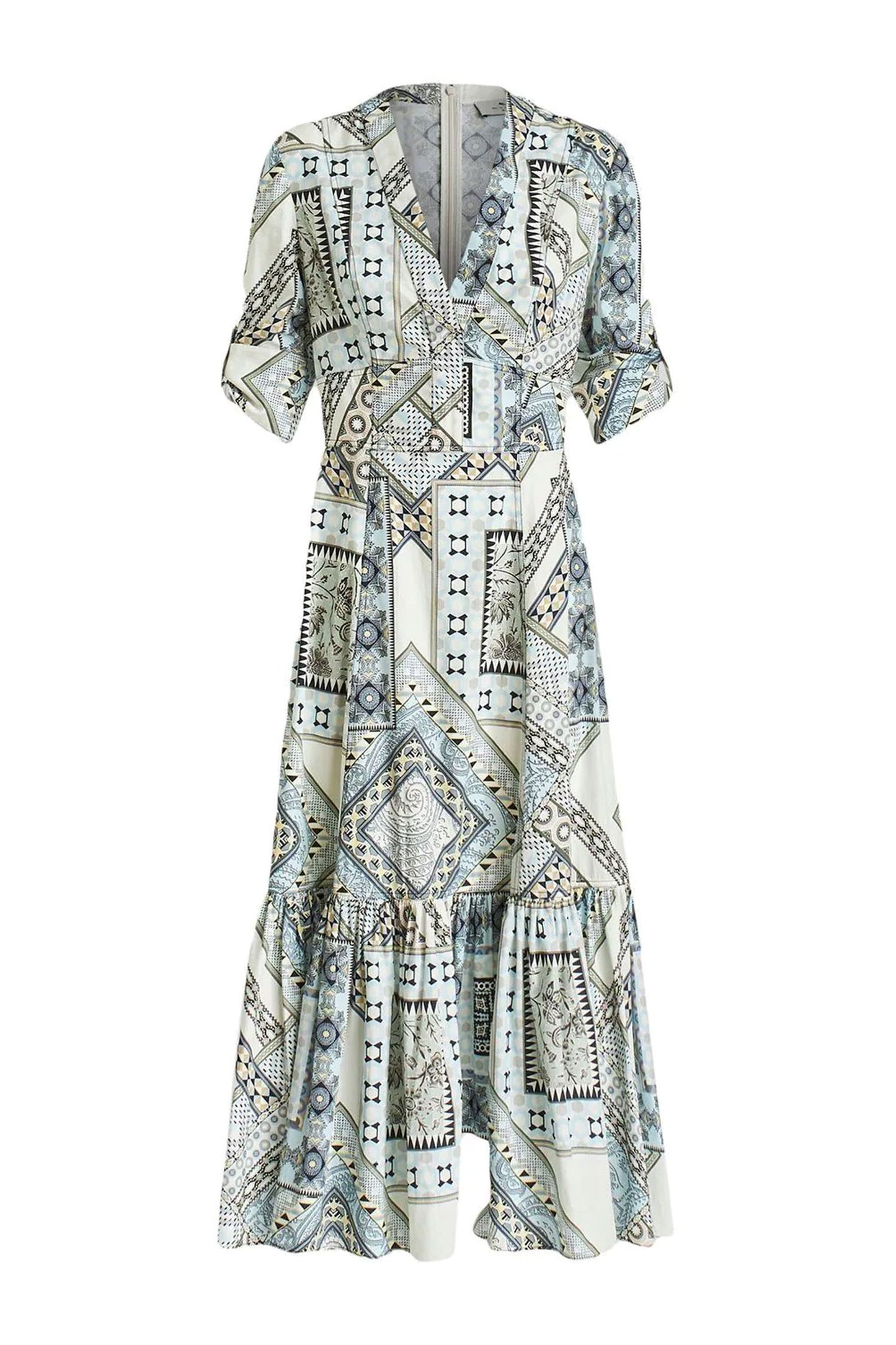 Patchwork Cotton Dress - FINAL SALE