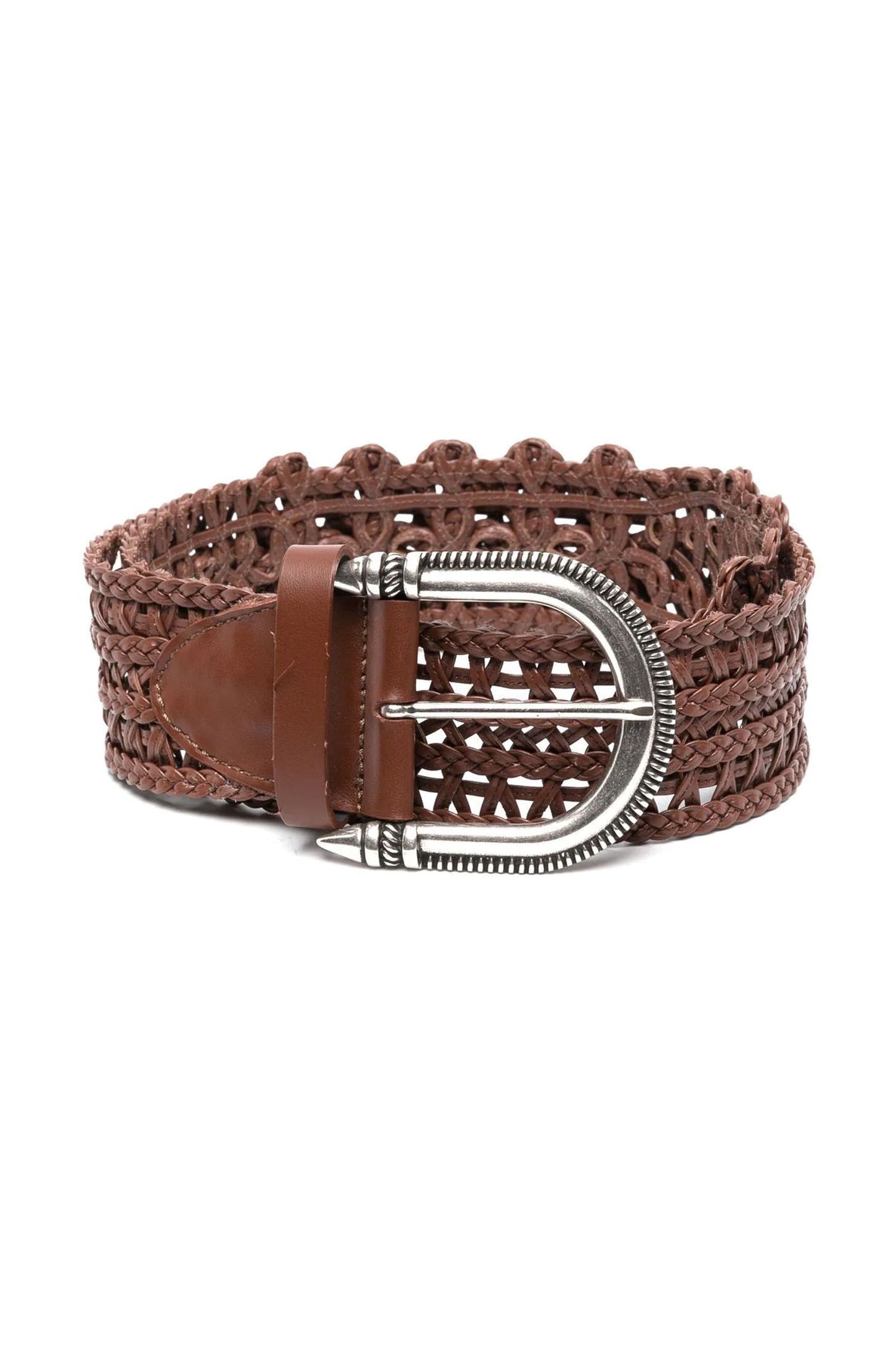 Woven Leather Belt