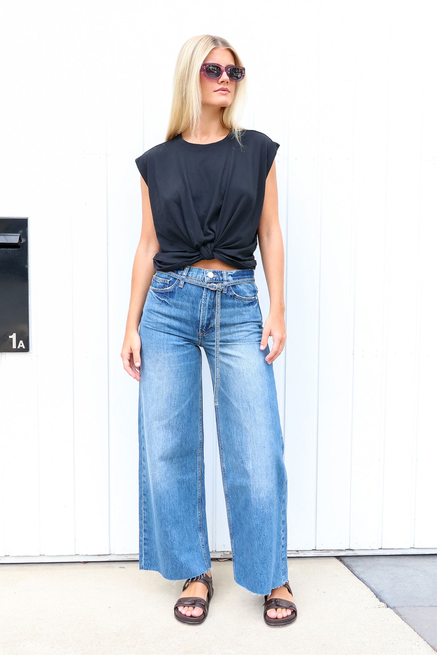 Knotted Rolled Tee