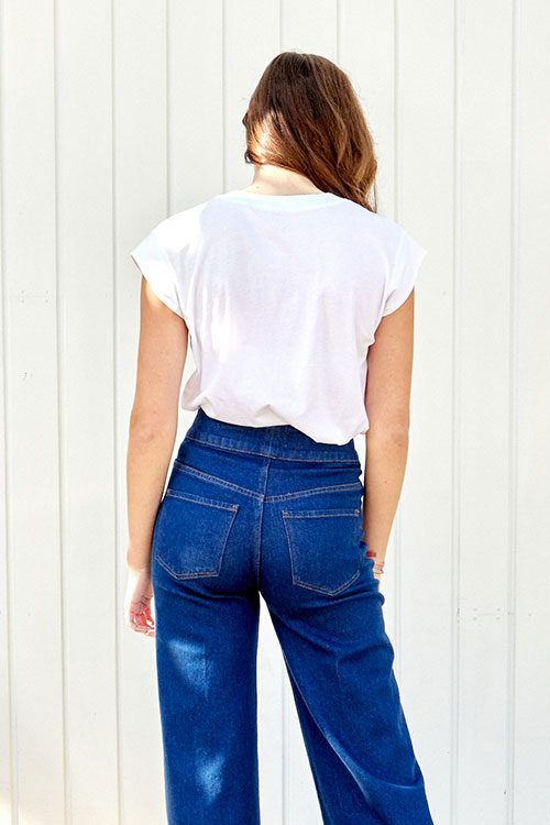 Le Mid Rise V Tee