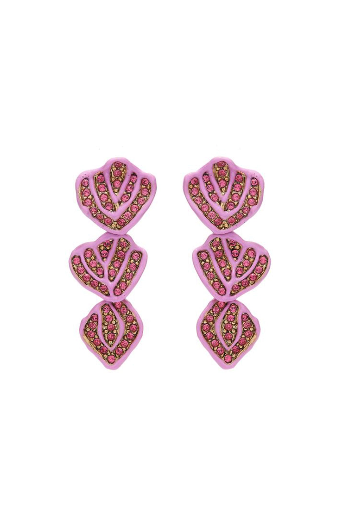 Broken Petal Earrings