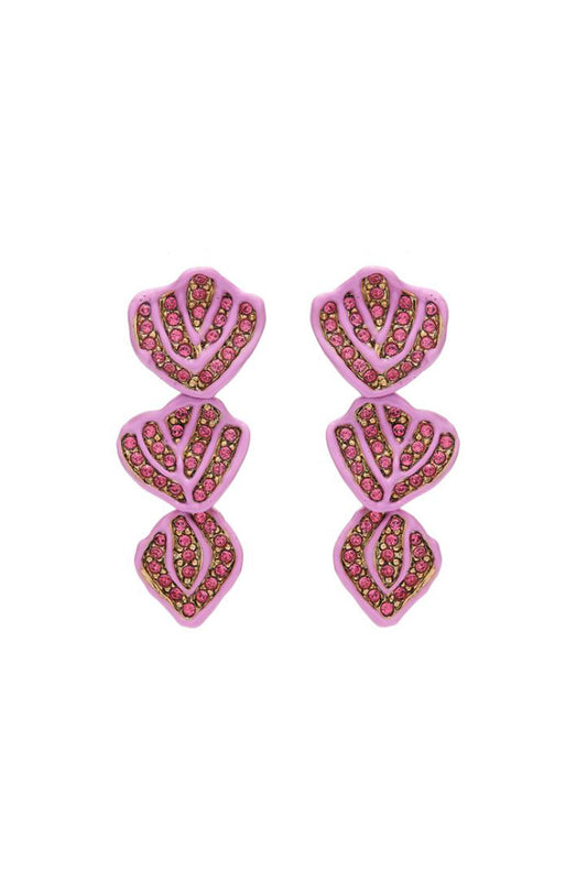 Broken Petal Earrings
