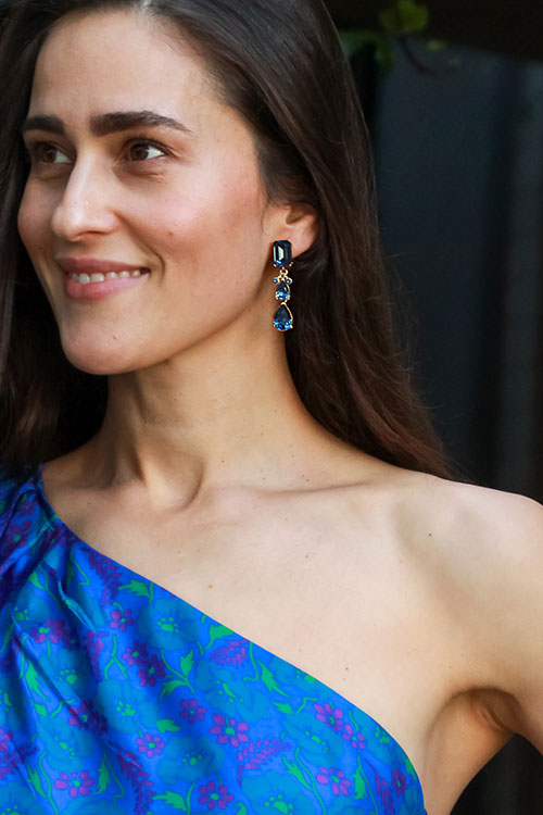 Classic Crystal Small Drop Earring