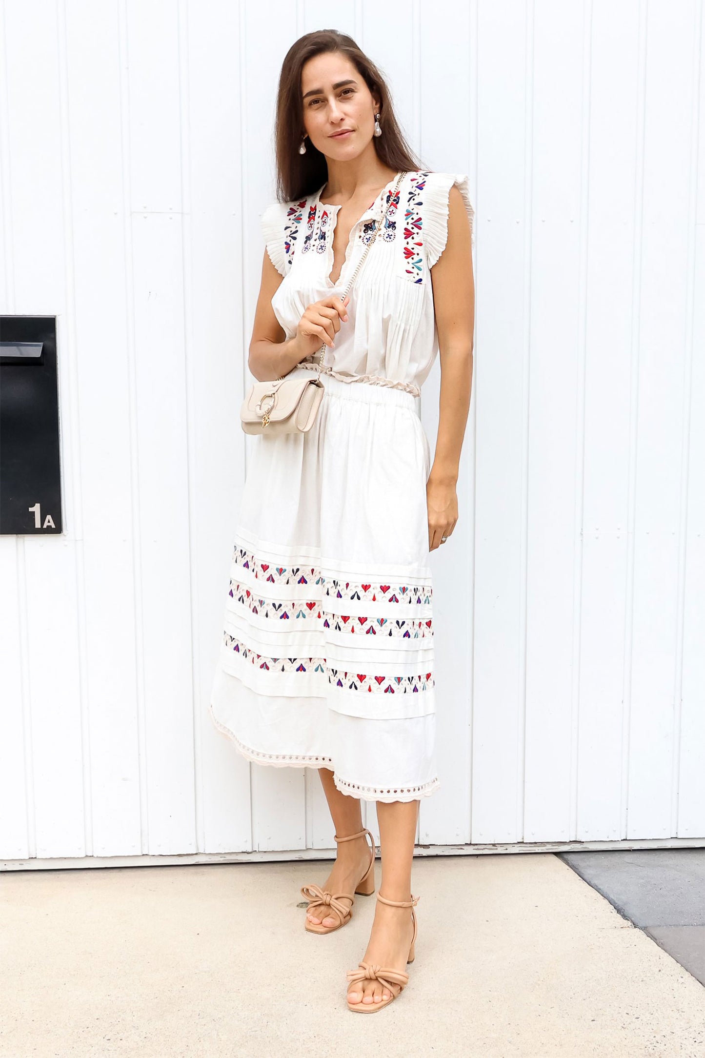 Alicia Embroidery Skirt