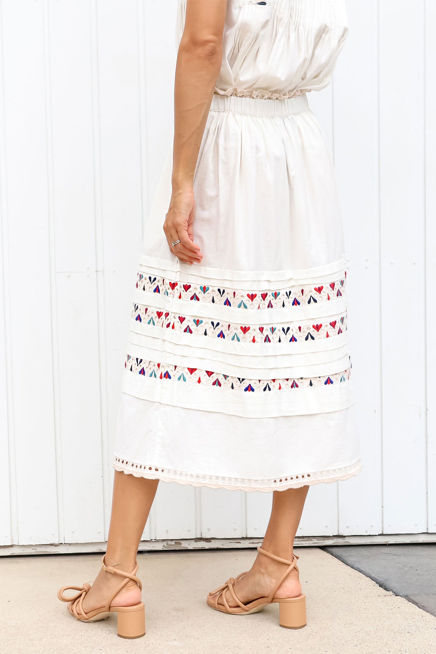Alicia Embroidery Skirt