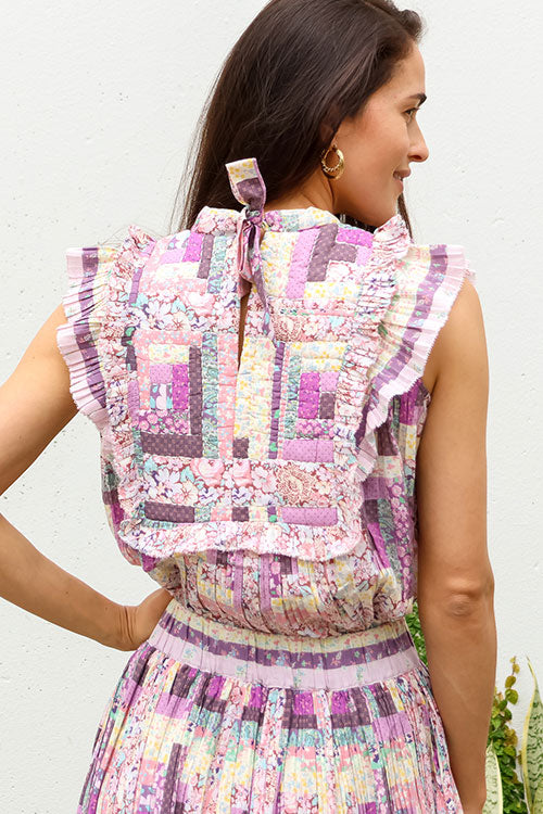 Naya Flutter Sleeve Top - FINAL SALE