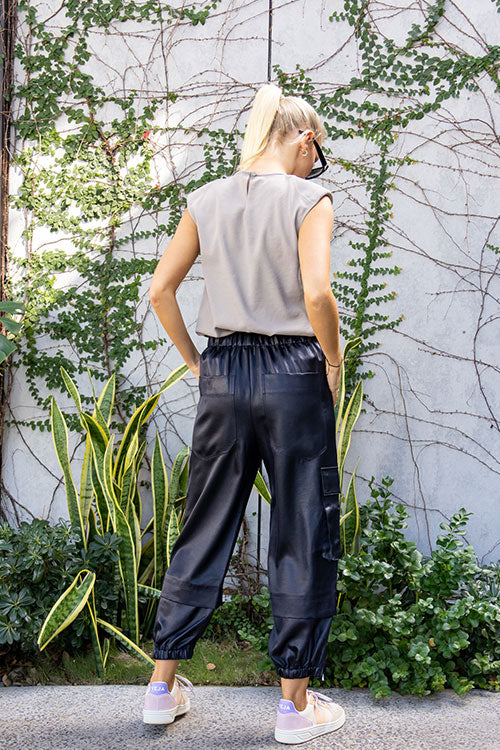 Chalky Drape Padded Top