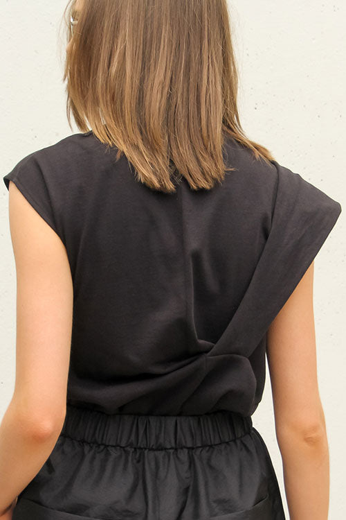 Punto Milano Draped T-Shirt - FINAL SALE