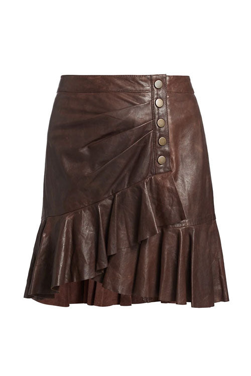 Saba Leather Skirt - FINAL SALE