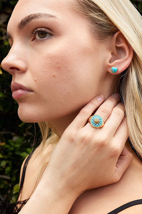 Sun Signet Ring