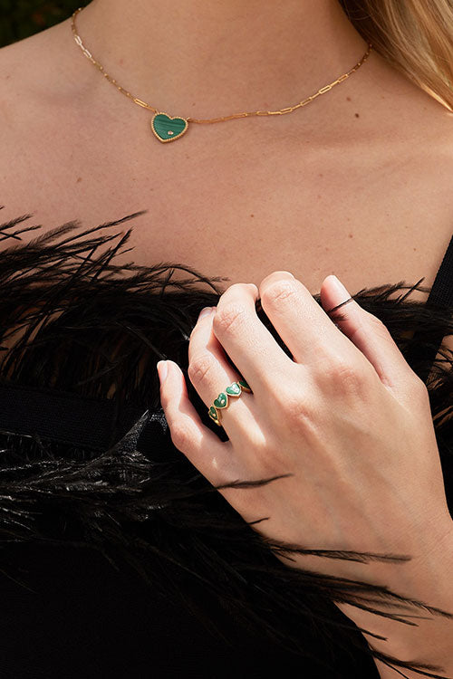 Multi Hearts Ring