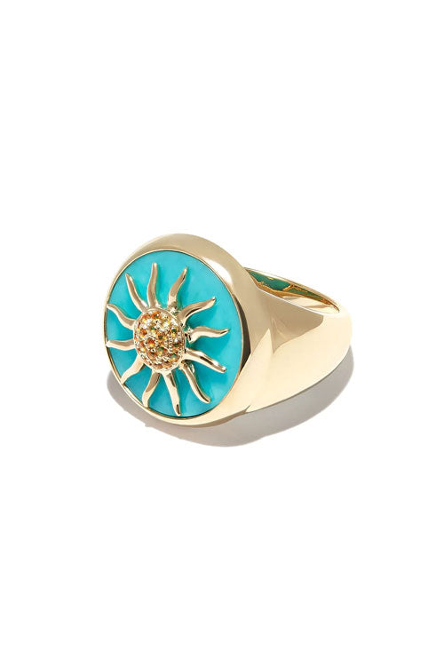 Sun Signet Ring