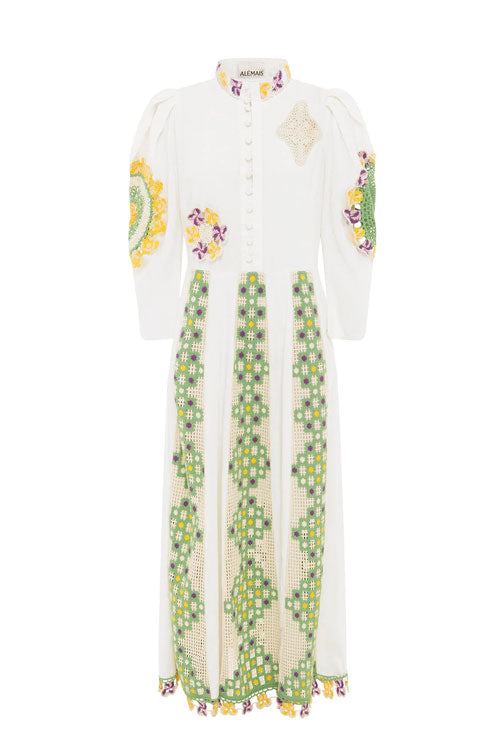 Ramona Crochet Midi Dress - FINAL SALE