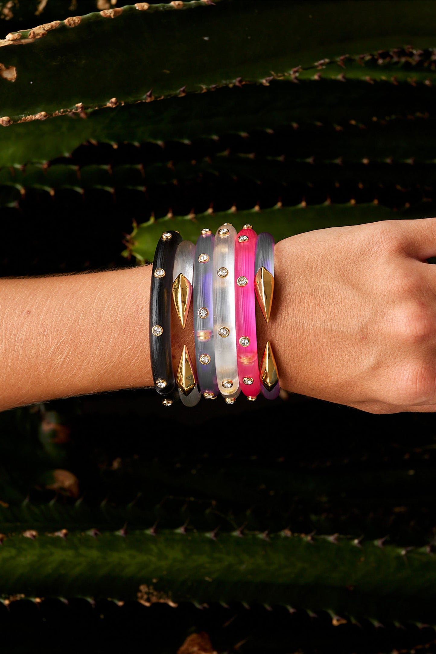 Pyramid Brake Hinge Bracelet