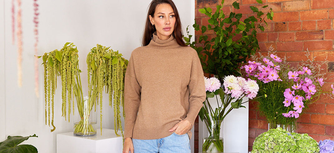 Feeling the chill? Keep cosy with Chinti & Parker cashmere