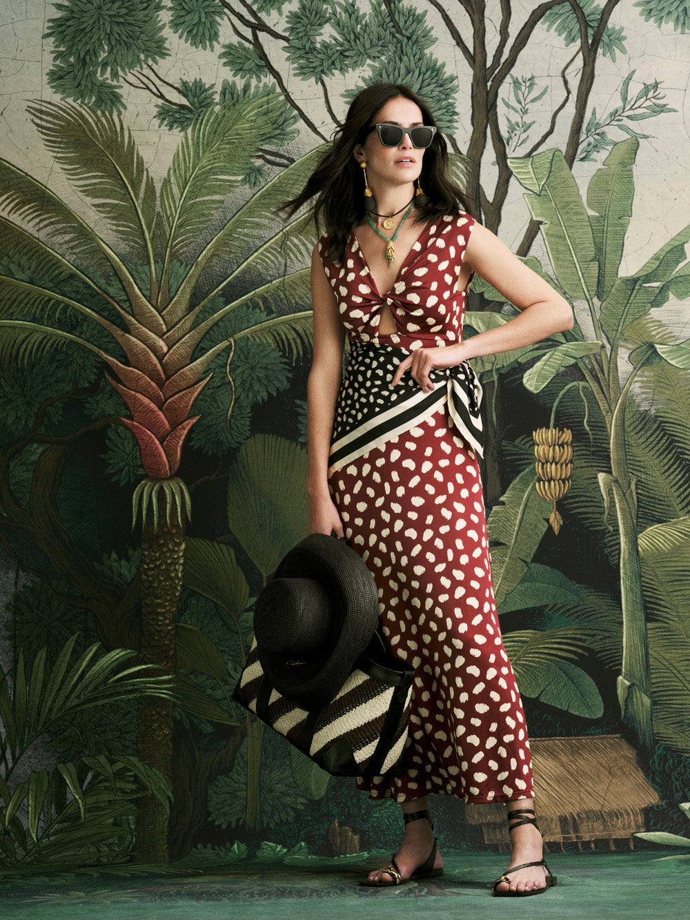 Horizonte Mistico Ankle Dress - FINAL SALE