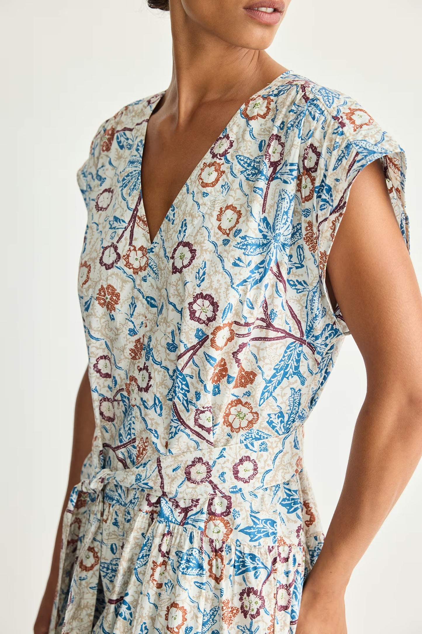 Agathe Tier Maxi Dress