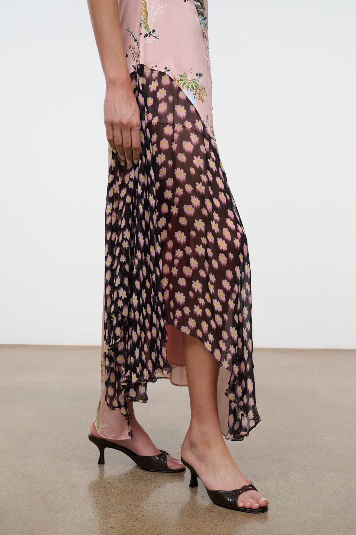 Fawn Silk Dress