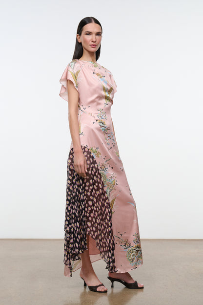 Fawn Silk Dress